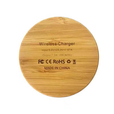 QI Wood Wireless Charger