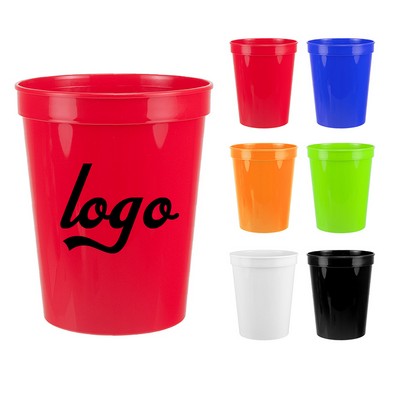 16 Oz. Colored Smooth Plastic Party Cup