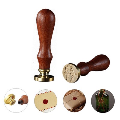 Round Vintage Wax Sealing Stamper