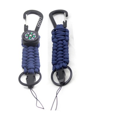 Hand Braided Paracord Keychain