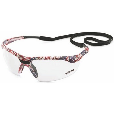 Conqueror Old Glory Camo Frame With Clear Anti-Fog Lens