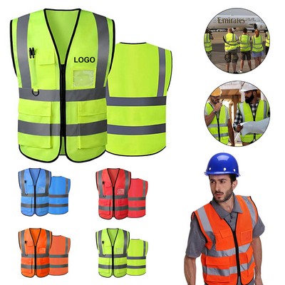 High Visibility Reflective Safety Vest