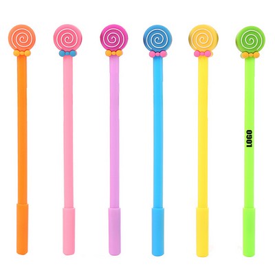 Colorful Lollipop Shaped Pen