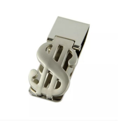 Stainless Steel Dollar Shaped Money Clip