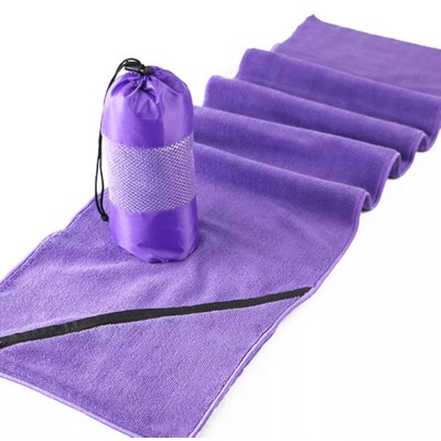 Yoga Fitness Mat Towel Blanket