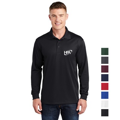 Sport-Tek® Long Sleeve Micropique Sport-Wick® Polo