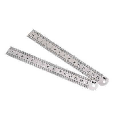 6" Stainless Steel Ruler