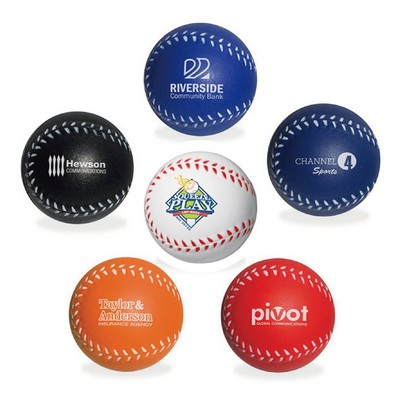 Baseball Shaped Stress Reliever Ball