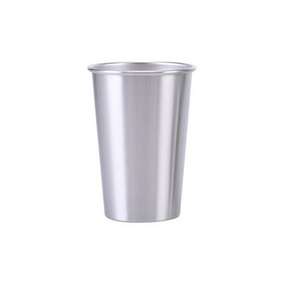 17 Oz. Single Wall Stainless Steel Coffee Cup