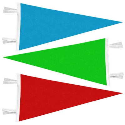 Tie Back Felt Pennants