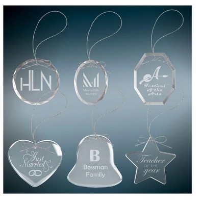 3.25" Glass Ornaments