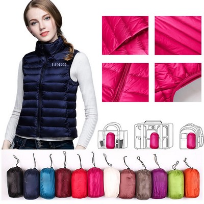 Slim Packable Lightweight Down Vest