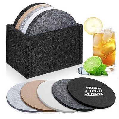 Round Felt Drinking Coasters