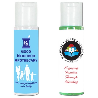 Antimicrobial Hand Sanitizing Gel - 1 oz. Press-Top Bottle