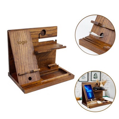 Wood Phone Docking Station