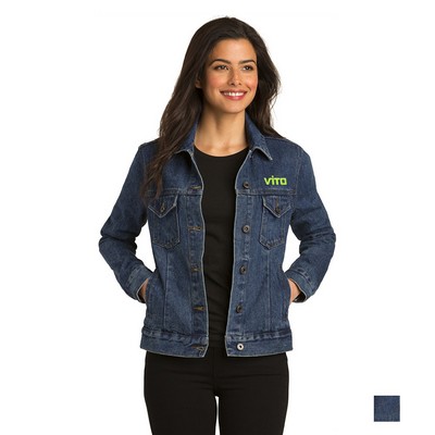 Port Authority® Ladies Denim Jacket