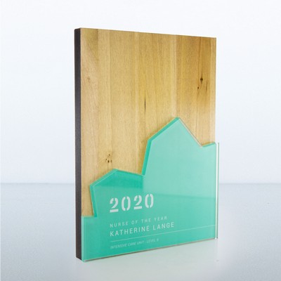 Plaque Edge Puzzle - Customizable Wood Acrylic