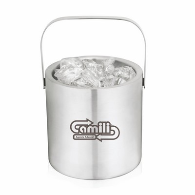 Stainless Steel Ice Bucket with Tongs by True