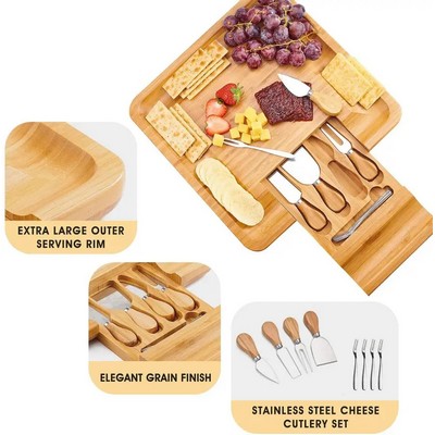 Bamboo Cheese Set