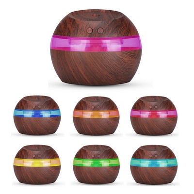 10 Oz. Ball Shaped Wood Grain Humidifier