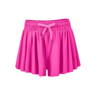 2 in 1 Workout Shorts and Skirt for Women