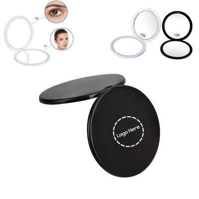 10X Magnifying Compact Cosmetic Mirror