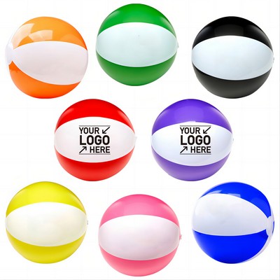 6" Two Tone Inflatable Beach Ball