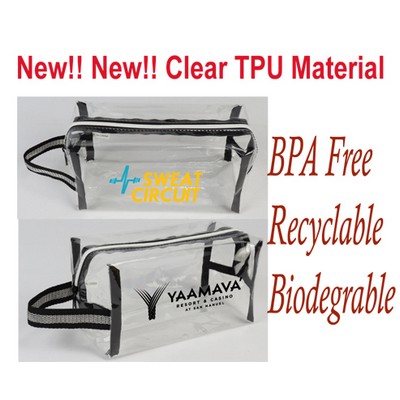 Clear TPU Travel Bag (Recyclable And Biodegradable )