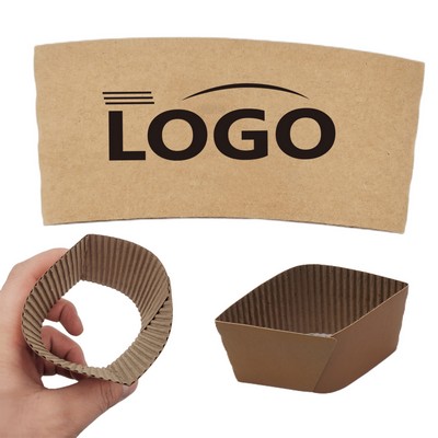 Kraft Coffee Cup Sleeves