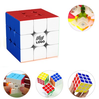 Magnetic Speed Cube Sticker Less