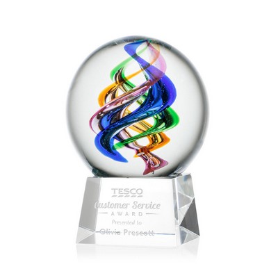 Galileo Award on Robson Clear - 4" Diam