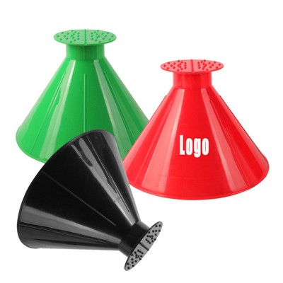 Plastic Car Windshield Funnel Ice Scraper