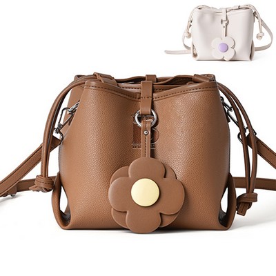 Women's PU Bucket Bag