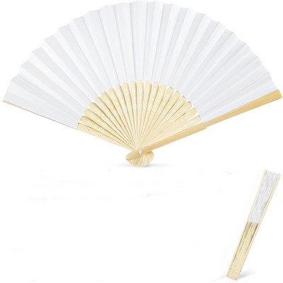 Foldable Bamboo Fans