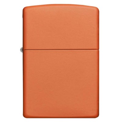 Genuine Zippo windproof lighter - Orange Matte