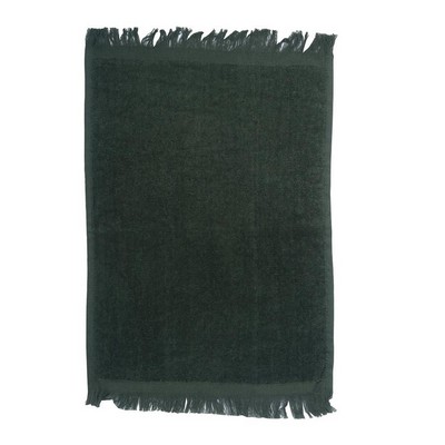 Fingertip Towel Fringed Ends