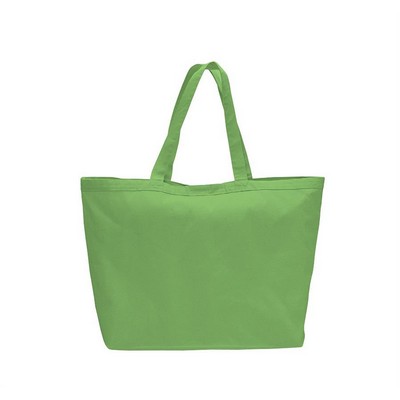 Canvas Big Tote with Velcro Closure