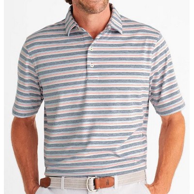 Johnnie-O® Men's Prep-Formance "Crew" Striped Jersey Polo