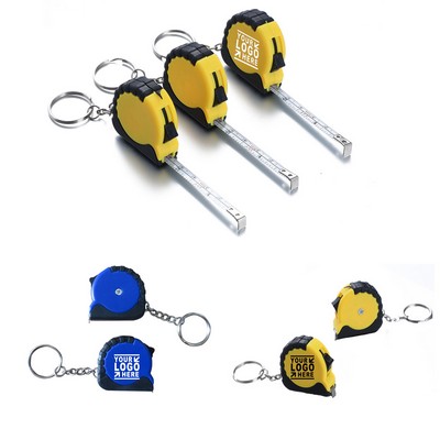 Mini Grip Tape Measure w/ Key Chain