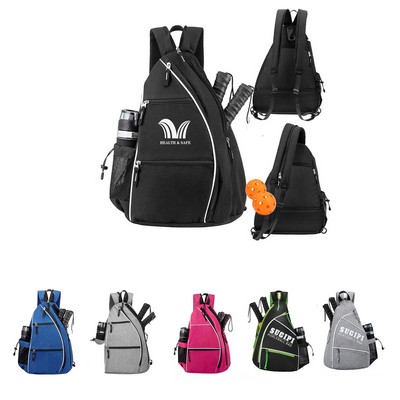 Sling Bag - Crossbody Backpack For Pickleball, Tennis