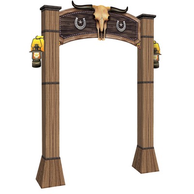 Western 3-D Archway Prop