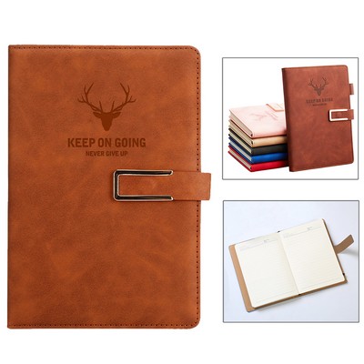 Hardcover PU Leather Journal Notebook