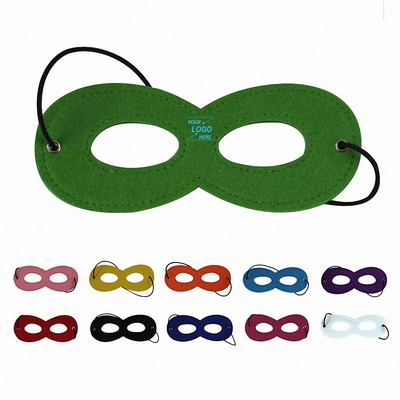 Colorful Felt Party Masks for Kids and Adults