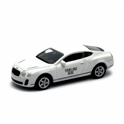 3" 1:64 Scale Die Cast Bentley Continental (u)