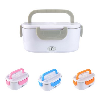 Portable 2-in-1 Electric Lunch Box: Car & Home Food Heater