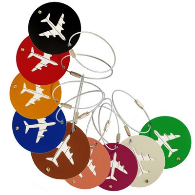 Jetsetter's Essential: Aluminum Travel Luggage Tags Set