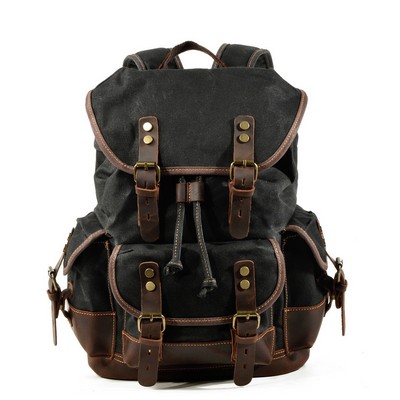 Durable Waxed Canvas Backpacks - Stylish and Functional Bags