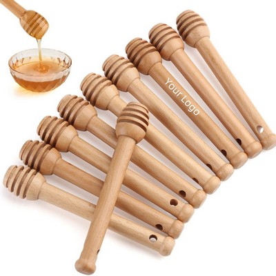 Mini Wooden Honey Dipper Sticks