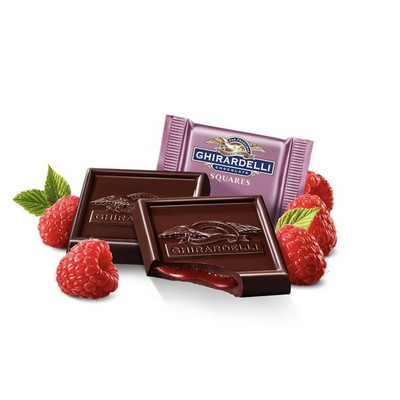 Ghirardelli Dark Chocolate Raspberry Squares