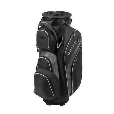 Bag Boy Revolver XP Cart Bag - Black/Charcoal/Silver